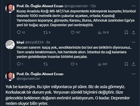 Ahmet Ercan 7,5 büyüklüğündeki depremde Ege'ye açılacak yeni boğazı açıkladı 10